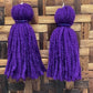 Grape Tassel Earrings